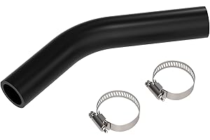 Artudatech Fuel Tank Filler Hose With 2PCS Clamps for Jeep TJ Wrangler 2003-2006