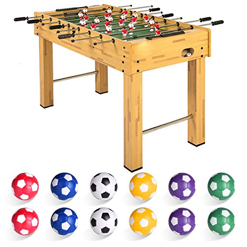 Hotusi Table Soccer Foosballs Replacement Balls Mini Multicolor 36mm Official Foosball - Set of 12 - Thumbnail 3