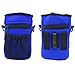 Neoprene Dog Training Pouch Multi Purpose Adjustable Over the Shoulder Strap or Waist Belt         (Blue)