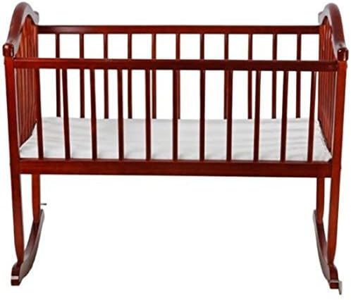 Cherry Attractively Designed Rocking Cradle