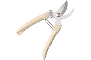 DILIGENT FARMER 3CR13 Garden Shears farmer florist Pruner For garden picking fruit pruning regenerated branches, secateurs, white