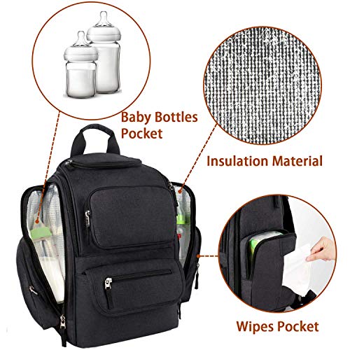 2 Backpack+Organizer+Stroller+Insulated+Resistant