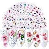 Comdoit Nail Stickers Decal Nail Art Accessories 24