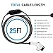 MEGEAR Level 2 EV Charger, 12A/16A/24A/32A/40A Portable EVSE, NEMA 1030 Plug 25FT Home Electric Vehicle Charging Station