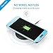 Fast Wireless Charger,MRS Long QI Charger Wireless Charging Stand for iPhone X/8/8 Plus Samsung Galaxy Note 8 S8/S8 Plus S7/S6 Edge Plus and All QI-Enabled Devices-NO AC Adapter