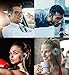 True Wireless Bluetooth Earbuds, MUCRO Extra Comfortable Noise Cancelling Sports Headphones with Ear Hooks, Touch Control Bluetooth 5.0 TWS Earphones Black (Built-in Mic, Stereo Calls)