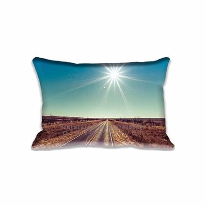 Amazon Com 16 X 24 Road Landscape Pillow Protector Home Decor