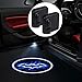 Bat Door Light, 2pcs Universal Wireless LED Car Door Welcome Light Courtesy Welcome Led Projector Logo Batman Lamp Battery Operated with Magnet Sensor