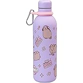 Grupo Erik Pusheen Water Bottle 500ml / 17oz | Hot and Cold Water Bottle Stainless Steel, Thermos Flask, Travel Bottles, Gym 
