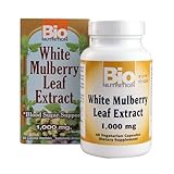 Bio Nutrition White Mulberry Leaf Extract, 1000 Mg, 60 Count