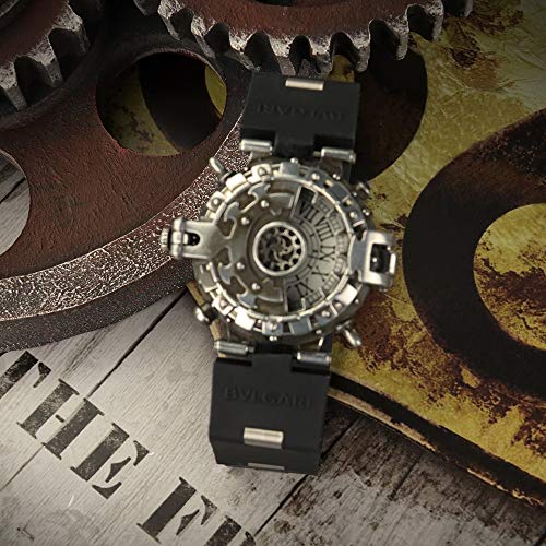 Sundial Compass with Leather Case and Chain - Push Open Compass - Steampunk Accessory - Antiquated Finish Beautiful Handmade Gift -Sundial Clock - Thumbnail 3