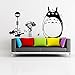 Fangeplus(TM) DIY Removable My Neighbor Totoro Art Mural Vinyl Waterproof Wall Stickers Kids Room Decor Nursery Decal Sticker 22.8''x20''