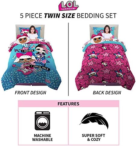 Bedding set with cuddle pillow, featuring a comforter and pillows in a cozy design.