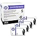 SupplyMaster Premium Black Nitrile Exam Disposable Gloves - 6 Mil, Powder Free, Non-Sterile, Latex Free, Textured, Ambidextrous, Small, Pack of 400