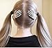 Geoot 1 Pair Trendy Women Skeleton Hand Bone Claw Punk Hair Clip (white)