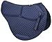 ECP Equine Comfort Products All-Purpose Contoured Correction Saddle Pad with Adjustable Memory Foam Inserts for Custom Support, Non-Slip, Shock Absorbing, 22” Spine, 19.5” Drop