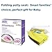 Iserlohn Portable Travel Potty seat with Carry Bag, Lightweight Folding Potty Training Seat Covers for Baby, Kids and Toddlers, Yellow