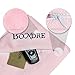 BONDRE Thick Microfiber Hair Drying Towel, Soft Hair Wrap Towel, Quick Dry for Women & Men 1 Gift Pack, Super Absorbent Anti-Frizz, Large 40x14 Inch