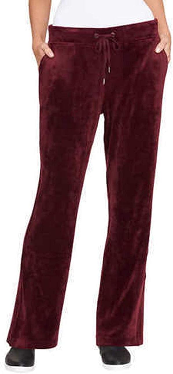 Gloria Vanderbilt Ladies' Jemma Ultra Soft Velour Pants: Clothing