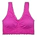 Coobie Seamless Lace Comfort Bra, Berry Sorbet, Medium