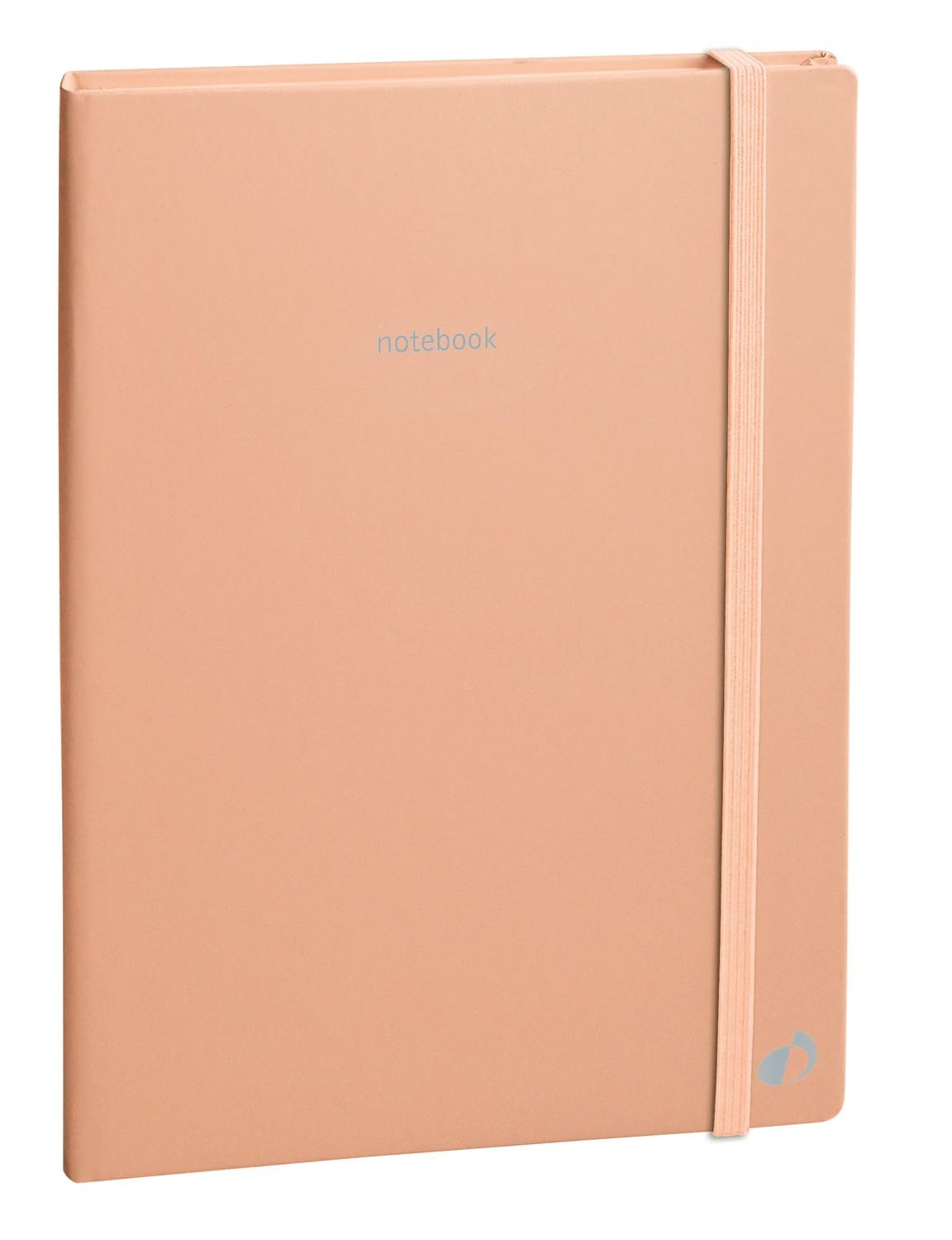QUO VADIS - Collection: Pastel Notebook 21 lined with elastic band 15 x 21 cm Orange