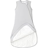 PurComfy Extra-Long Toddler Sleep Sack, Premium Bamboo Viscose Warm Sleeping Bag Supersoft 1.0 TOG Wearable Blanket 3T-4T-5T