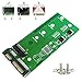 QNINE M.2 to SATA Adapter Card, NGFF SSD Converter to 2.5 or 3.5 Inch SATA3.0 for Laptop or Desktop, Support B or M Key SATA Based Solid State Hard Drive Model 2230 2242 2260 2280
