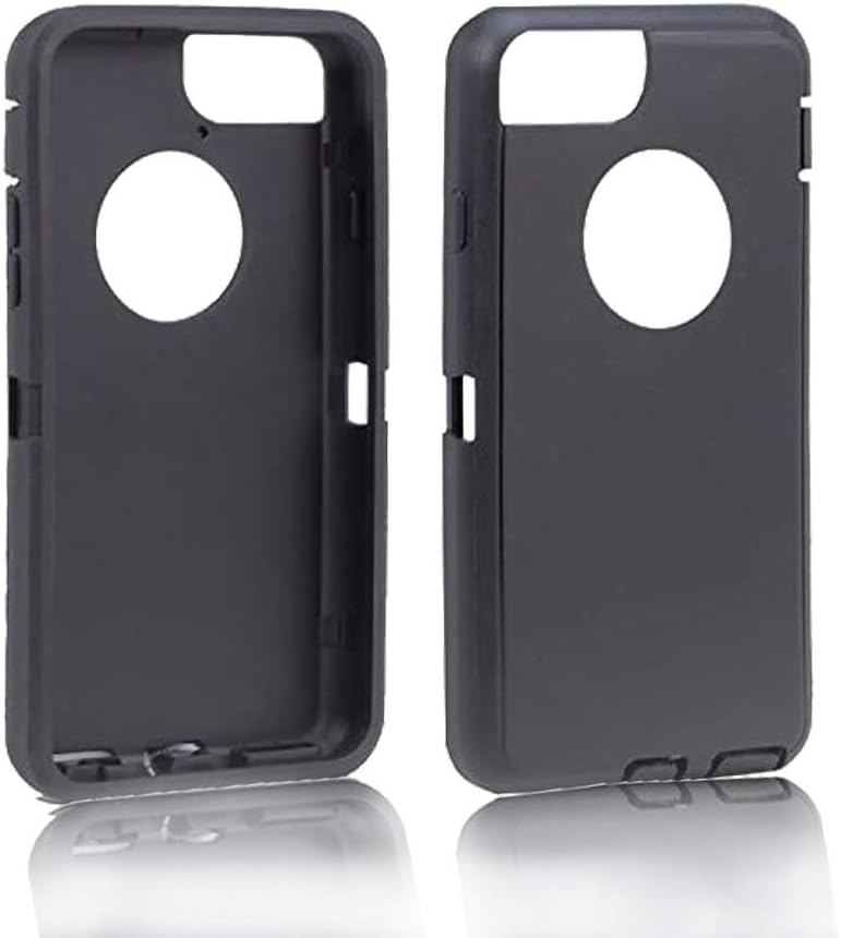for iPhone 7/iPhone 8/4.7 Inch - Replacement Generic Aftermarket TPE Silicone Outer Skin for Otterbox Defender Series Case - 4.7" Black