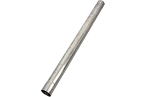 BIGREAT 409 Steel 4'' Inch OD Straight Exhaust Pipe Mandrel Tubing Pipe 48" / 4 Ft Long Custom Fitment For Exhaust System