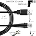 VIMVIP 6FT USB Cable for Honeywell Metrologic Barcode Scanners MS5145, MS7120, MS9540, MS7180, MS1690, MS9590, MS9520 (Black)