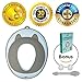 HEYOK Baby Potty Training Seat (Mom’s Choice Award Winner) for Kids and Toddlers - Portable Ring Chair for Round/Oval Toilets - Safe, Durable, Non-Slip with Urine Guard | Bonus 2 Hooks and Safety Lock
