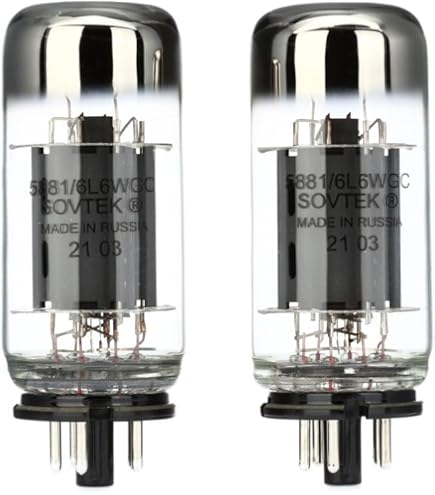 Amazon.com: Sovtek 5881WXT / 6L6WGC Platinum Power Vacuum Tube