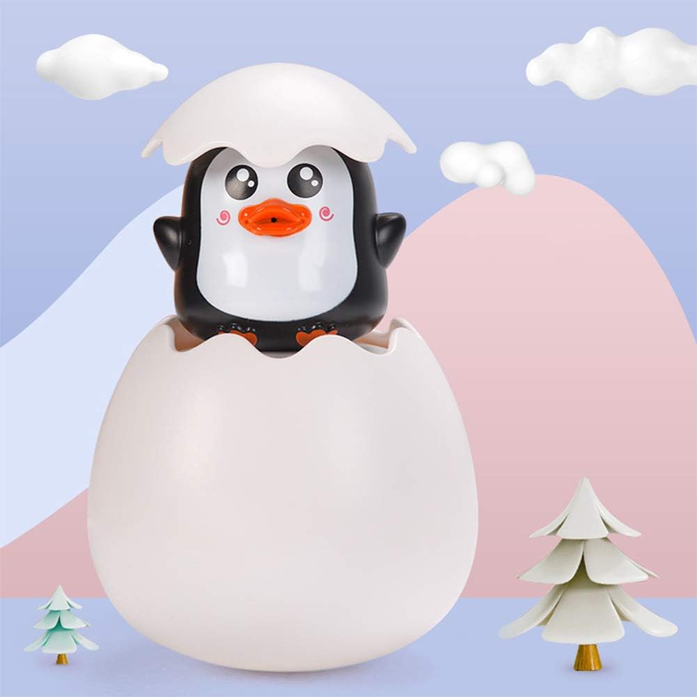 Bathing Toys, Children Bathing Penguins Ducklings Eggshells Baby Bathrooms Floating Sprinklers Toys Bath Spray Duck