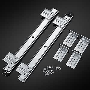 14 Inch Desk Extension Computer Desk Keyboard Drawer Tray Slide