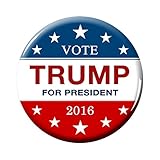 2016 Donald Trump for President campaign rally buttons 2.25
