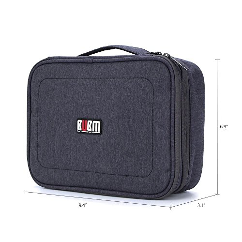 image for ATailorBird Electronics Organizer, Shockproof Cable Organizer Travel O