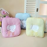 SPHTOEO Cute Little Elephant Baby Infant Pillow Prevent Flat Head (Blue)