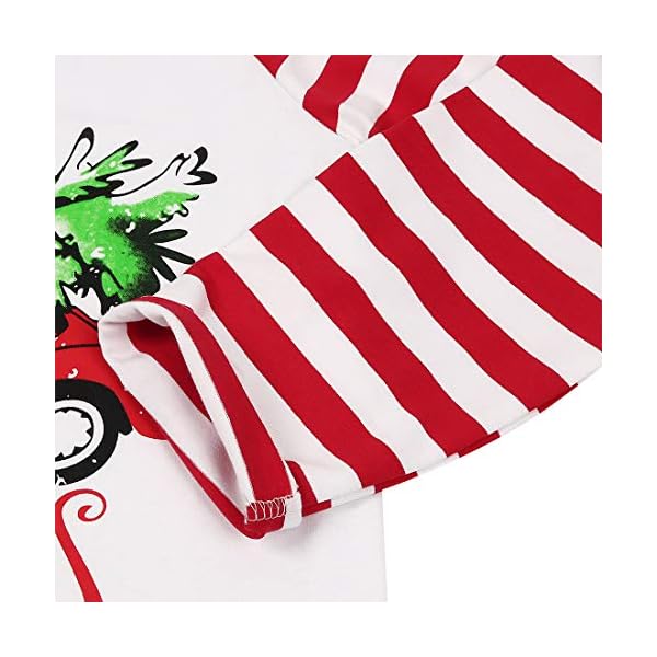 KIDDAD Merry Christmas Sweatshirt for Women Christmas Leopard Tree Graphic Long Sleeve Lightweight Shirt Pullover - Image 8
