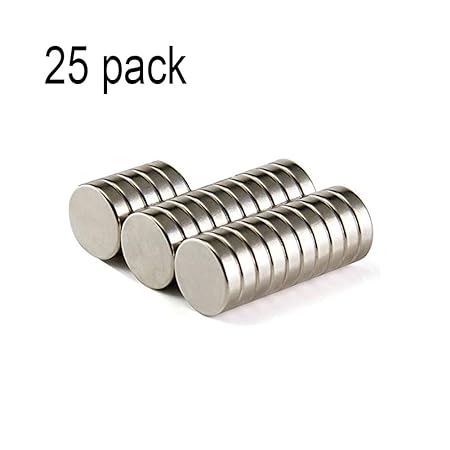 10 x 3 mm imanes de imán magnéticos para nevera, imanes de oficina ...