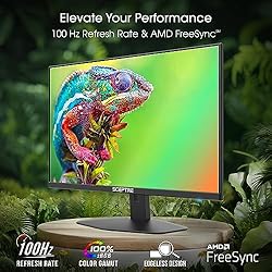 Sceptre New 24-inch Gaming Monitor 100Hz 1ms