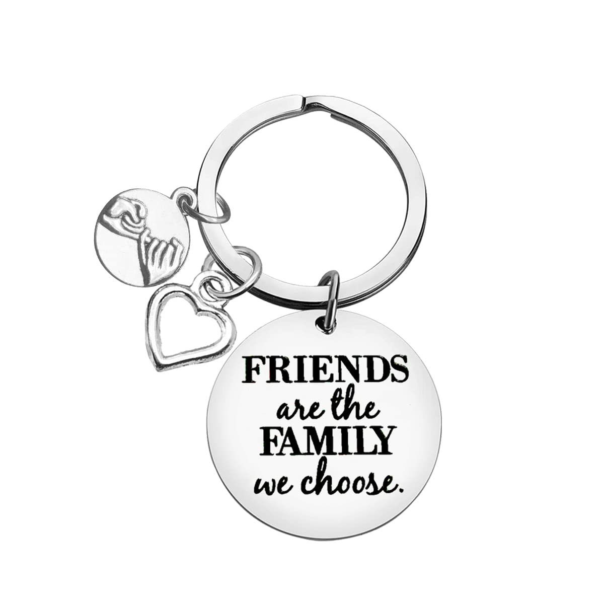 Ximalun Best Friend Keyring Friend Gifts for Women Friends are the Family We Choose Keyring Graduation Christmas Birthday Gifts Friendship Gifts for Friends