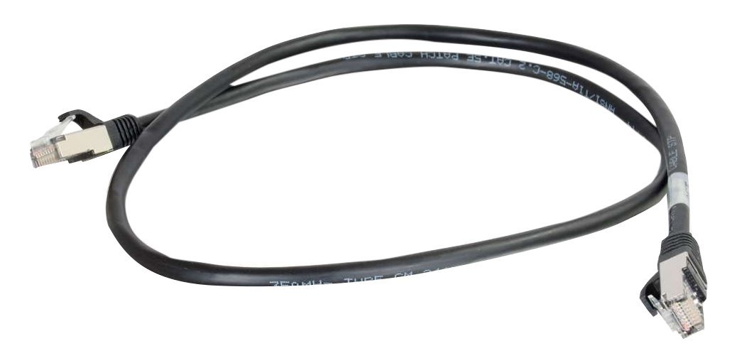 C2G 4M Cat5e Ethernet Network Patch Cable (STP) Booted & Shielded BLK