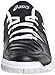 ASICS Men's GEL-Dedicate 4 Tennis Shoe, Black/White/Silver, 9.5 M US