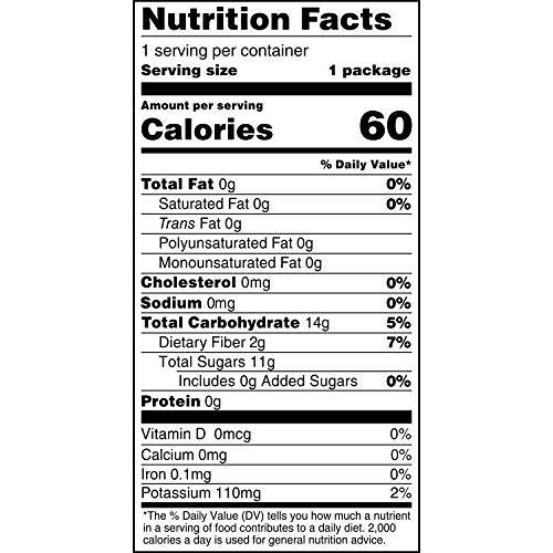 BARE BAKED CRUNCHY APPLE CHIPS, FUJI & REDS, GLUTEN FREE, 0.53 OUNCE(PACK OF 24)