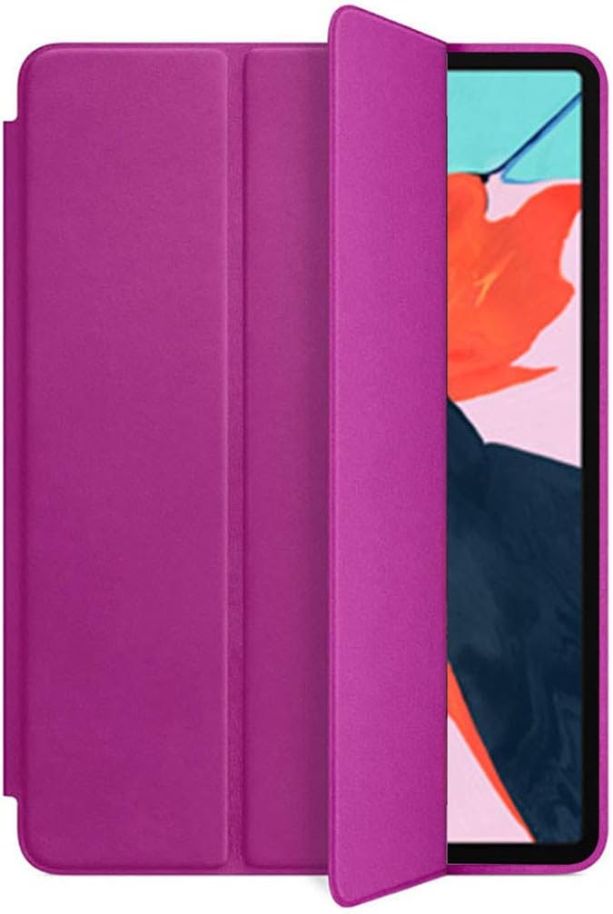 Diadia Fit iPad Pro 11/12.9 2018 Folio Leather Wallet Card Stand Case Cover with Pencil Holder Fit iPad Pro 12.9 (11" Hot Pink)