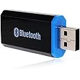 QOFOWIN USB Bluetooth Receiver Adapter, Wireless Audio Adapter Car Kit Music Receiver for Home Stereo/Car Stereo Sound System
