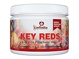Infinite Nutrients Key Reds - Probiotic & Prebiotic Blend - Complete Polyphenol Blend - Energy Boosting Blend - Digestive Enzyme Blend - Vitamin & Mineral Blend - 30 Servings (4.8g) - 1 Month Supply