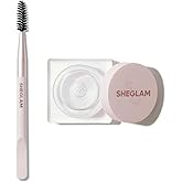 SHEGLAM Set Me Up Brow Hold Eyebrow Gel Long Lasting Waterproof Smudge Proof Shaping Eye Brow Wax - Crystal Clear