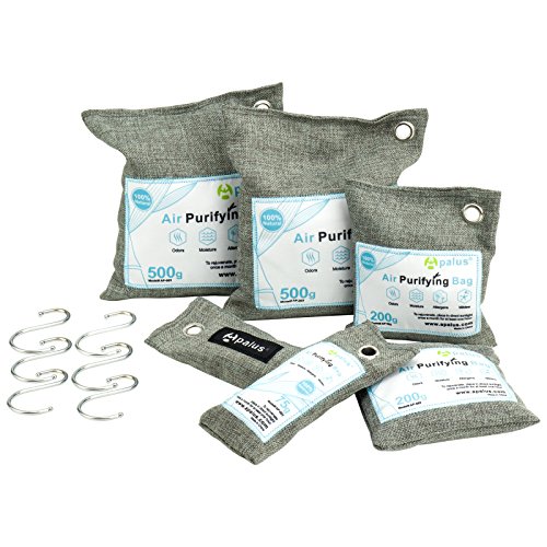 Buy APALUS 6Pack Air Purifying Bag. Odor Eliminator for Cars, Closets