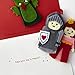 Hallmark Signature Valentine's Day Card for Kids with Finger Puppets (Princess, Knight, Dragon)